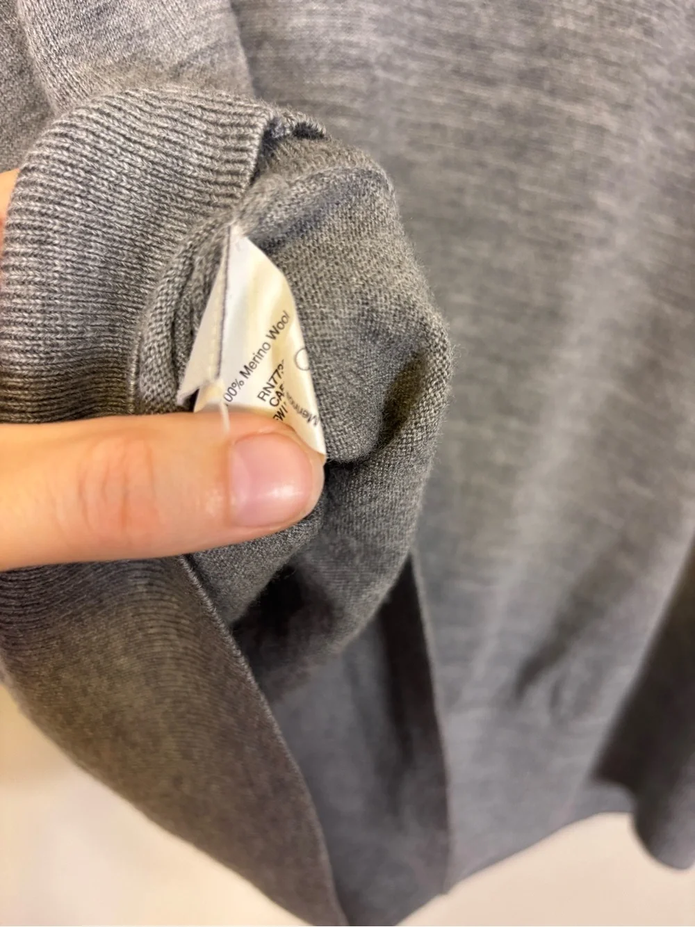 J. Crew Light Heather Gray 100% Wool Short-Sleeve Pullover Knit Sweater XS